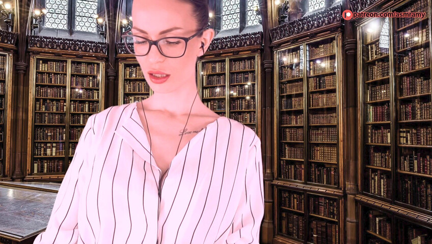 ASMR Amy Patreon - Your Naughty Librarian Fantasy