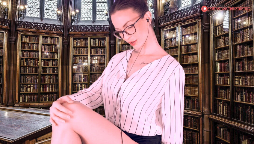 ASMR Amy Patreon - Your Naughty Librarian Fantasy