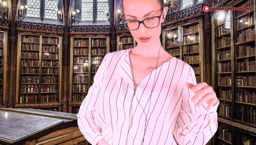ASMR Amy Patreon - Your Naughty Librarian Fantasy