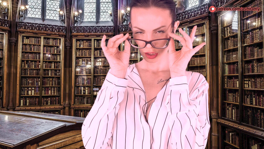 ASMR Amy Patreon - Your Naughty Librarian Fantasy