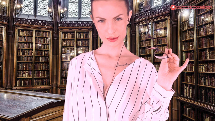 ASMR Amy Patreon - Your Naughty Librarian Fantasy