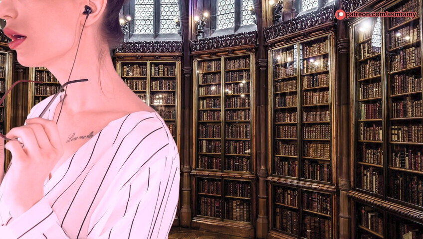 ASMR Amy Patreon - Your Naughty Librarian Fantasy