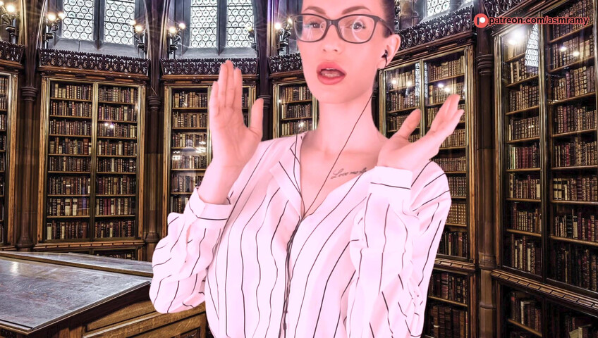 ASMR Amy Patreon - Your Naughty Librarian Fantasy