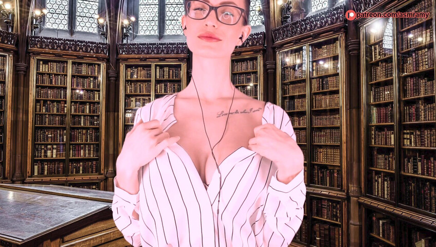 ASMR Amy Patreon - Your Naughty Librarian Fantasy