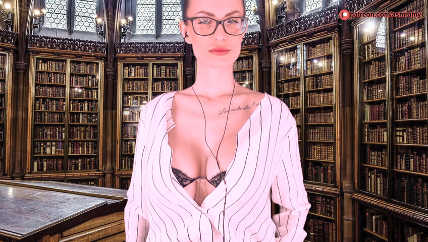ASMR Amy Patreon - Your Naughty Librarian Fantasy