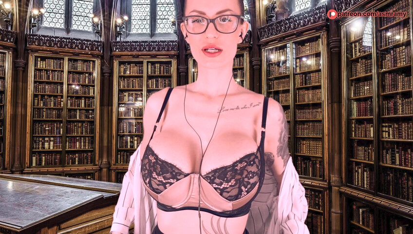 ASMR Amy Patreon - Your Naughty Librarian Fantasy