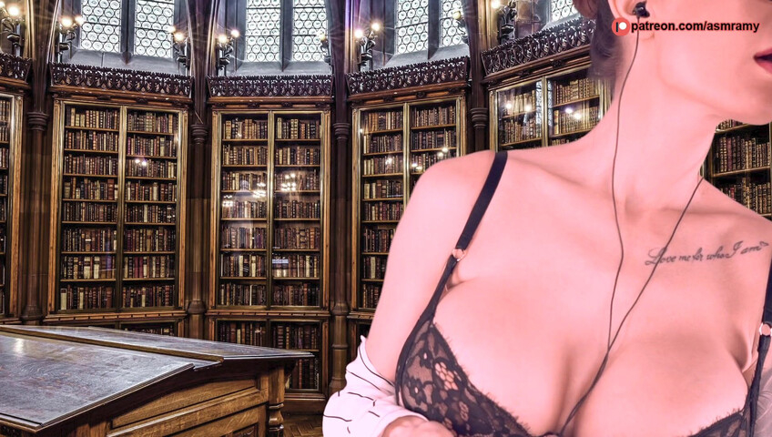 ASMR Amy Patreon - Your Naughty Librarian Fantasy