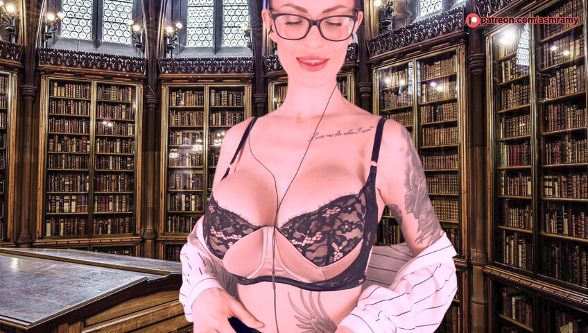 ASMR Amy Patreon - Your Naughty Librarian Fantasy