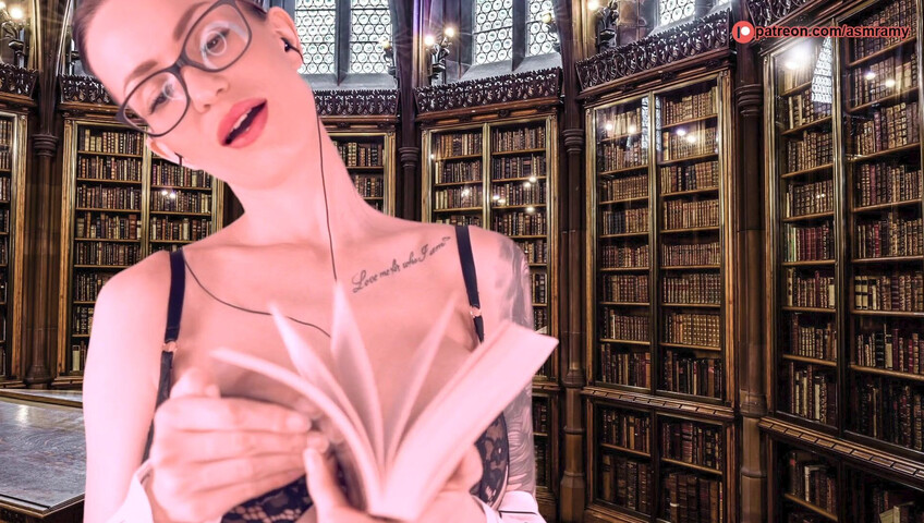 ASMR Amy Patreon - Your Naughty Librarian Fantasy