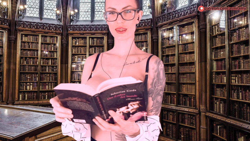 ASMR Amy Patreon - Your Naughty Librarian Fantasy