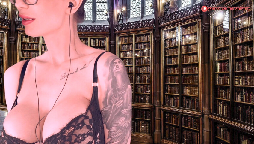 ASMR Amy Patreon - Your Naughty Librarian Fantasy