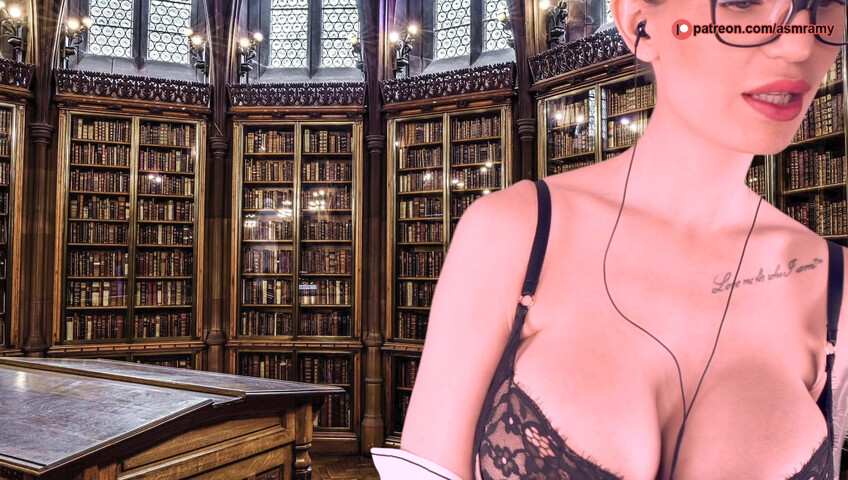 ASMR Amy Patreon - Your Naughty Librarian Fantasy