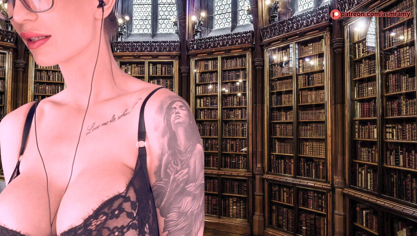 ASMR Amy Patreon - Your Naughty Librarian Fantasy