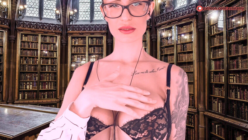 ASMR Amy Patreon - Your Naughty Librarian Fantasy