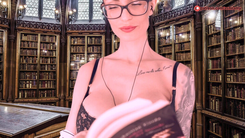 ASMR Amy Patreon - Your Naughty Librarian Fantasy