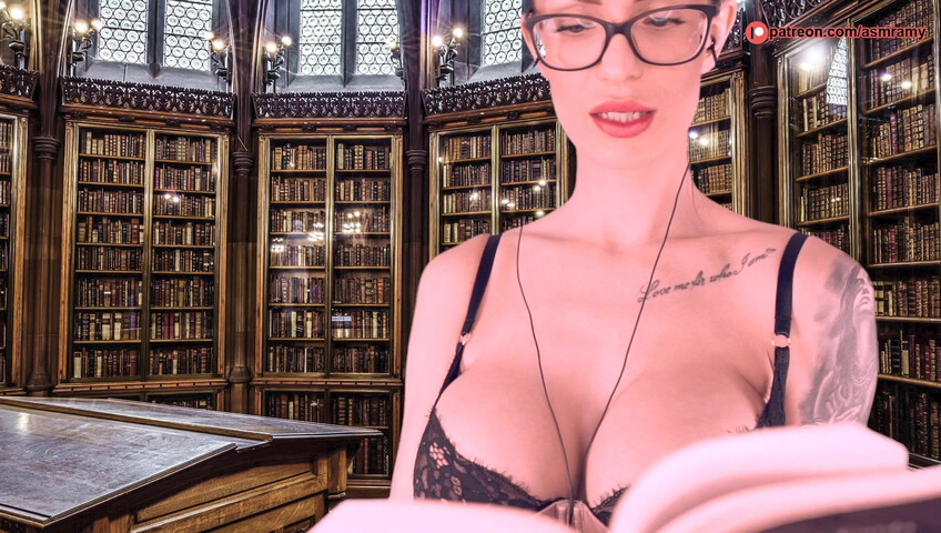 ASMR Amy Patreon - Your Naughty Librarian Fantasy