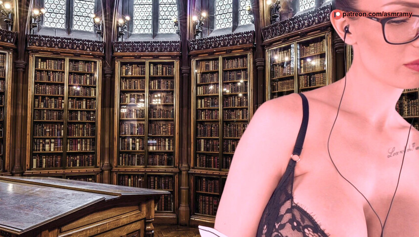 ASMR Amy Patreon - Your Naughty Librarian Fantasy