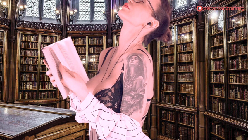 ASMR Amy Patreon - Your Naughty Librarian Fantasy
