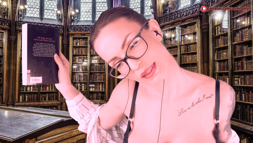 ASMR Amy Patreon - Your Naughty Librarian Fantasy
