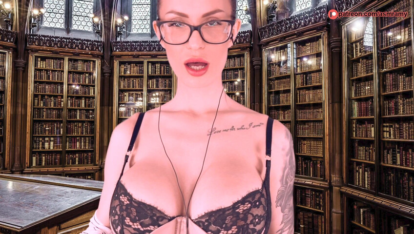 ASMR Amy Patreon - Your Naughty Librarian Fantasy