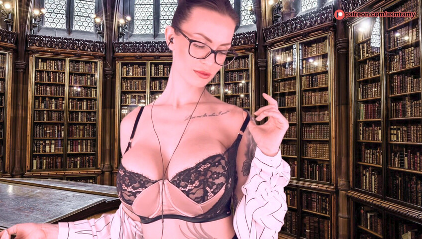 ASMR Amy Patreon - Your Naughty Librarian Fantasy