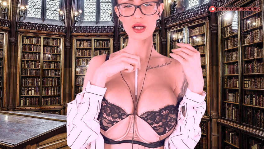 ASMR Amy Patreon - Your Naughty Librarian Fantasy