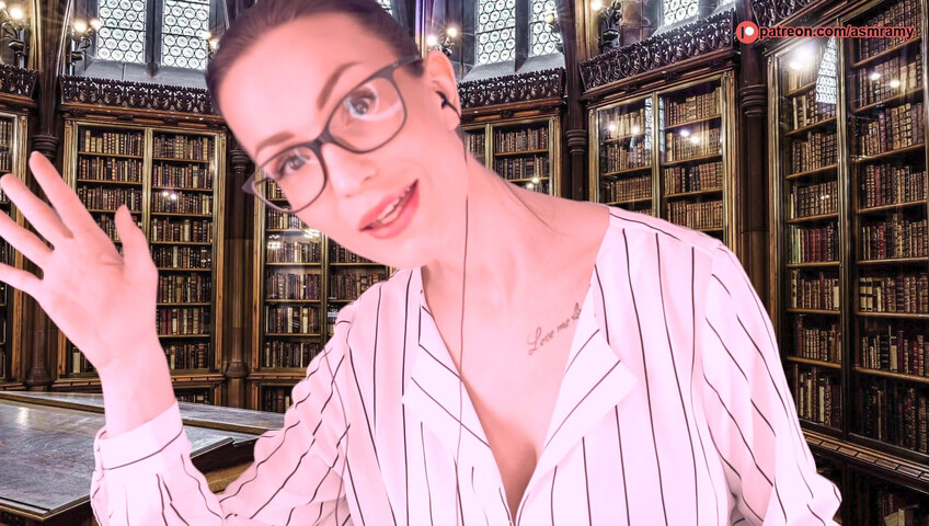 ASMR Amy Patreon - Your Naughty Librarian Fantasy