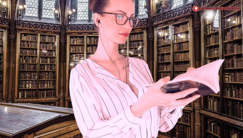 ASMR Amy Patreon - Your Naughty Librarian Fantasy