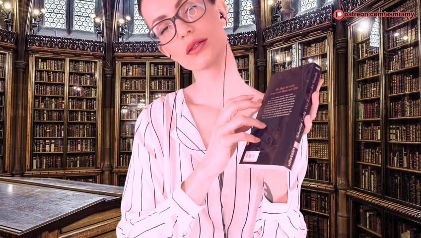 ASMR Amy Patreon - Your Naughty Librarian Fantasy