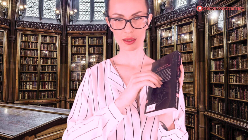 ASMR Amy Patreon - Your Naughty Librarian Fantasy