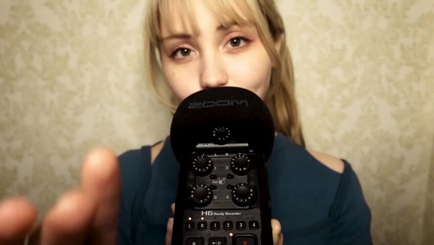 ASMR Bluekatie - Mouth Sounds - Positive Affirmation - Inaudible Whisper