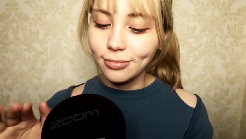 ASMR Bluekatie - Mouth Sounds - Positive Affirmation - Inaudible Whisper