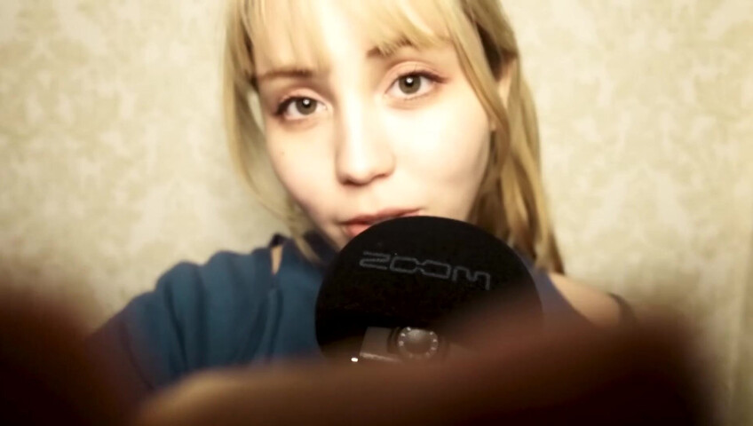 ASMR Bluekatie - Mouth Sounds - Positive Affirmation - Inaudible Whisper