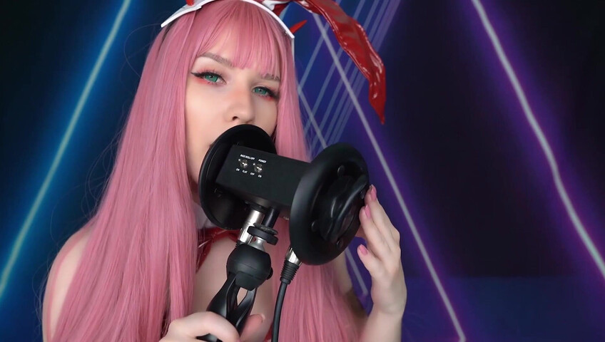 ASMR Bunny Mood Ear Licking