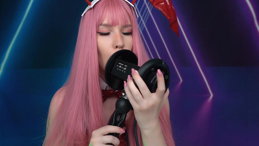 ASMR Bunny Mood Ear Licking