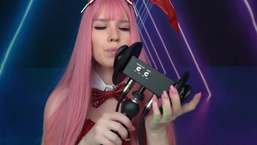 ASMR Bunny Mood Ear Licking