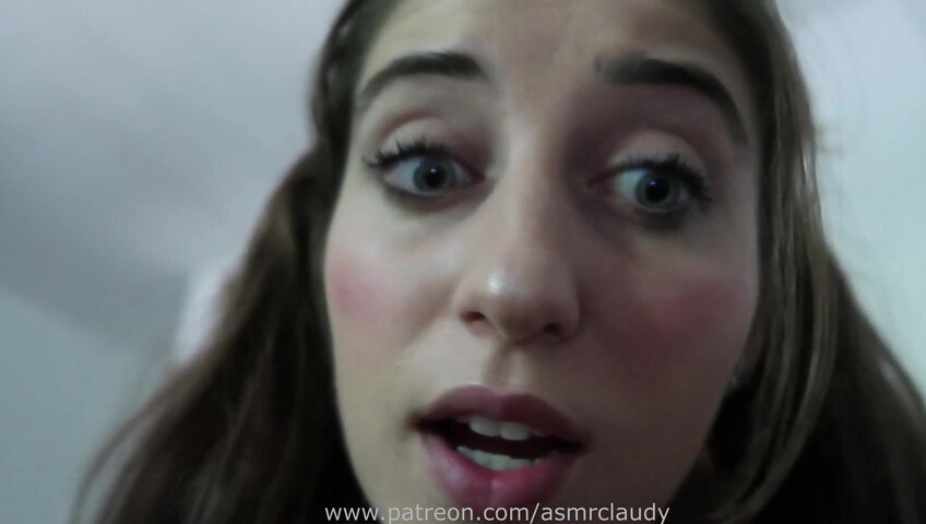 ASMR Claudy - 12 June 2021 - Step Sis and Step Bro Share Hotel Bed