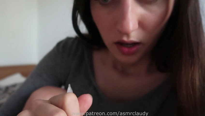 ASMR Claudy - 23 October 2021 - Tutor make out session