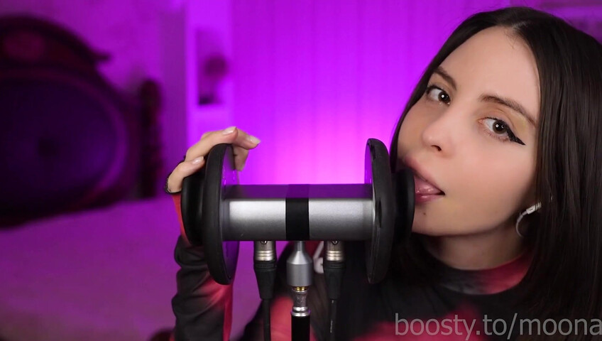ASMR Ear Licking  | Moona