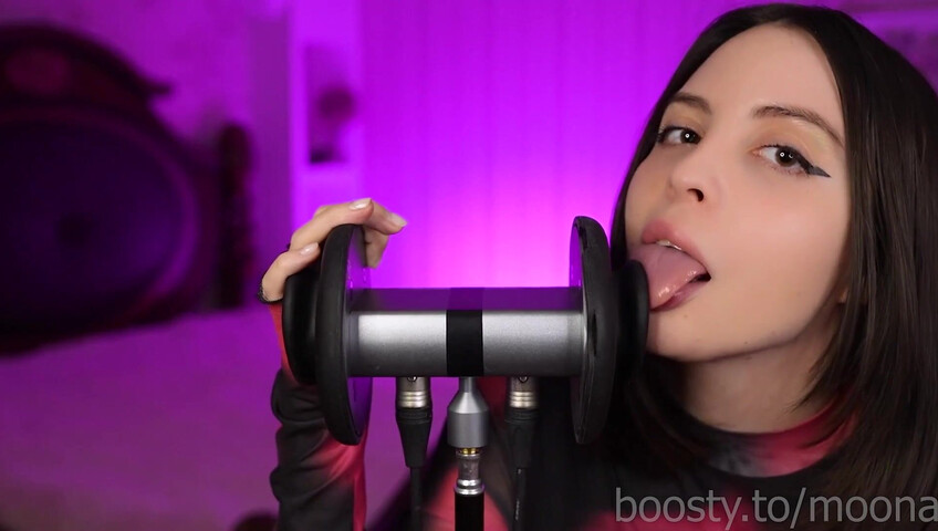 ASMR Ear Licking  | Moona