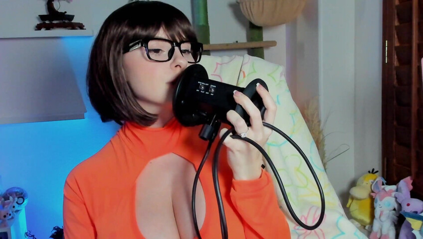 ASMR Ear Licking 3Dio Reneesrealm