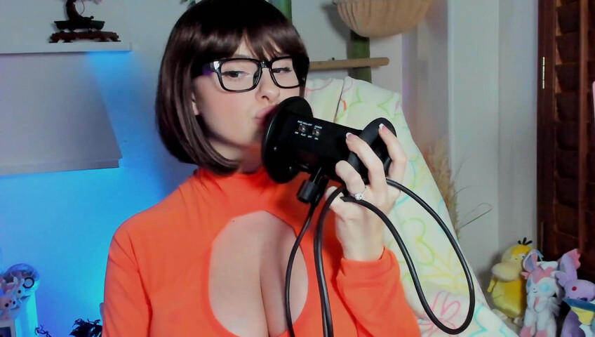 ASMR Ear Licking 3Dio Reneesrealm