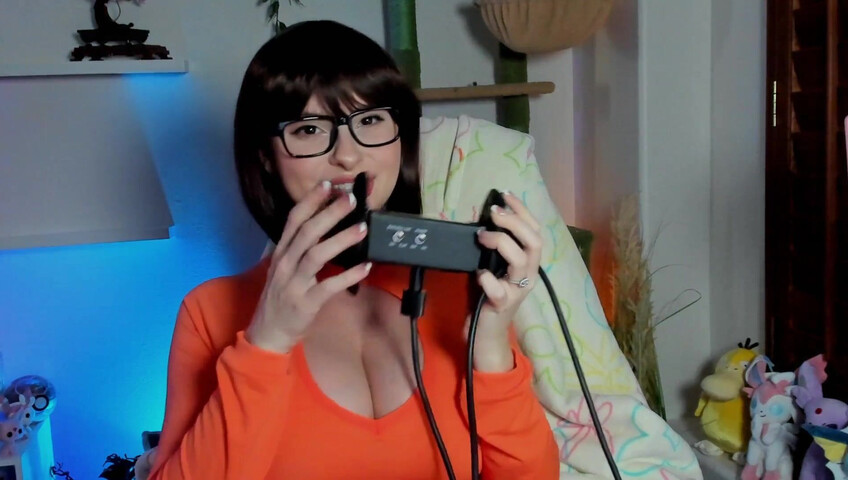 ASMR Ear Licking 3Dio Reneesrealm