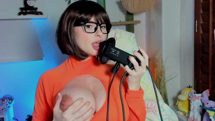 ASMR Ear Licking 3Dio Reneesrealm