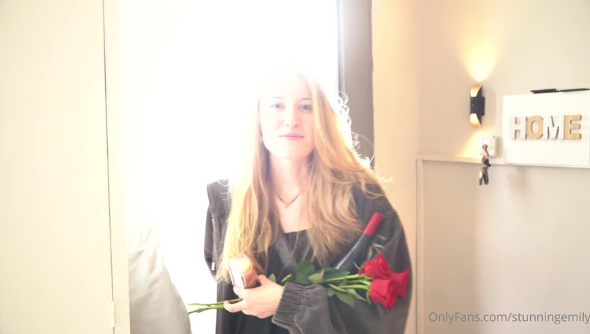 ASMR Emily - Flirty nude valentine's gift