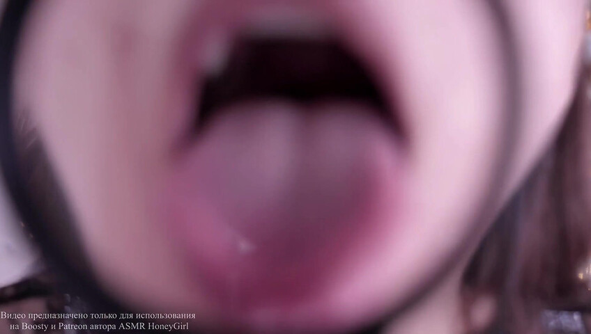 ASMR HoneyGirl -  20 July 2025 - Lens Licking