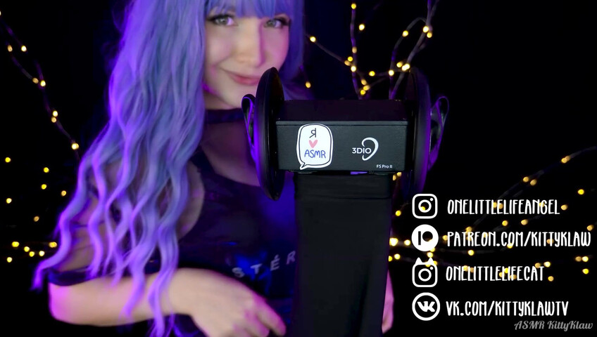 ASMR Kitty Klaw - Hot Licking & Mouth sounds