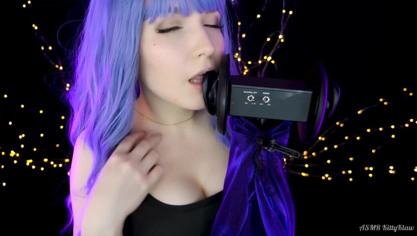 ASMR Kitty Klaw - Hot Licking & Mouth sounds