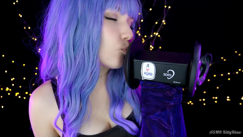 ASMR Kitty Klaw - Hot Licking & Mouth sounds