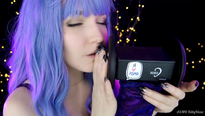 ASMR Kitty Klaw - Hot Licking & Mouth sounds